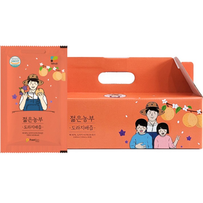 젊은농부 도라지배즙 30p, 3000ml, 1개