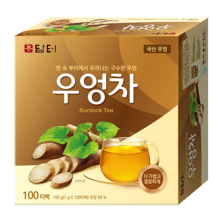 담터 우엉차 100T, 100ml, 1g, 100개