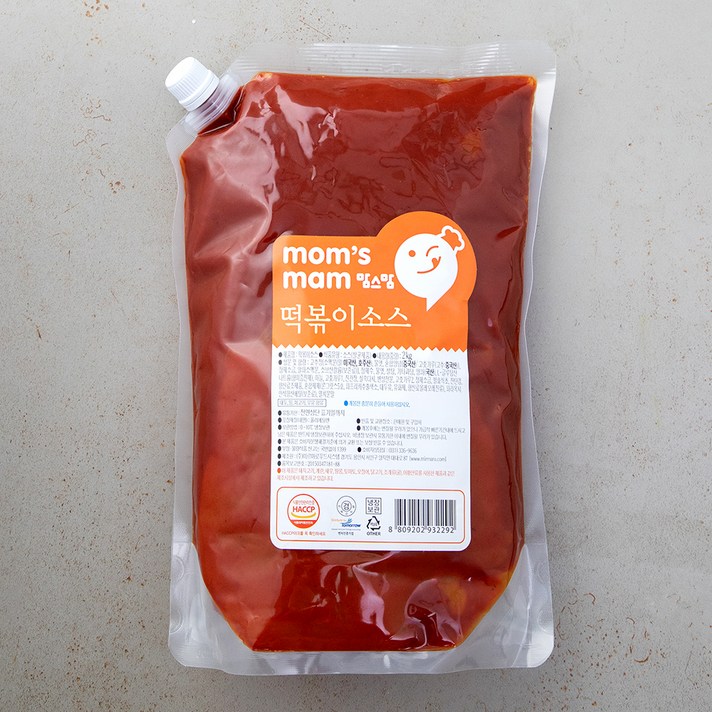 맘스맘 떡볶이소스, 2kg, 1개