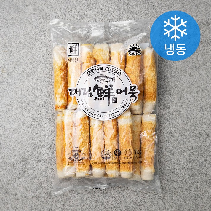 대림선 맛대장 어묵 (냉동), 1000g, 1개