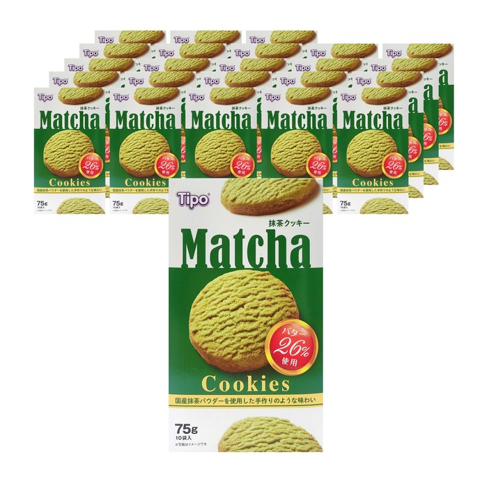 티포 녹차쿠키, 75g, 24개