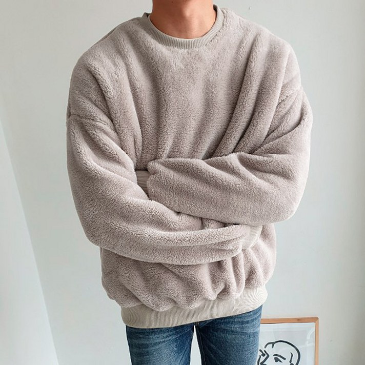 제이에이치스타일 헤비 양털 맨투맨