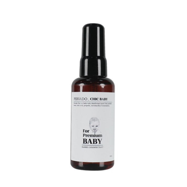 페르바도 칙베이비 어린이전용 살균소독제, 60ml, 1개