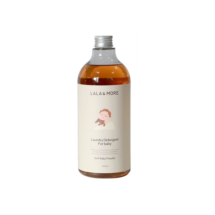 라라앤모어 아기옷 세제 베이비파우더향 1000ml, 1개