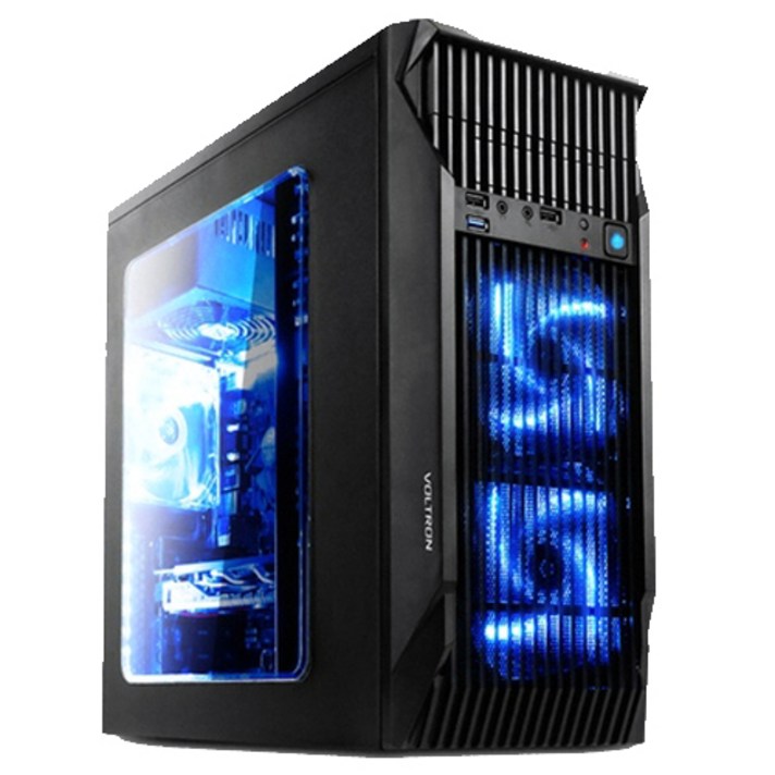 대한컴퓨터 게이밍 조립PC DAEHAN-NOBLESS-PC (i5-9400F), WIN 미포함, RAM 8GB, SSD 240GB+HDD 1TB