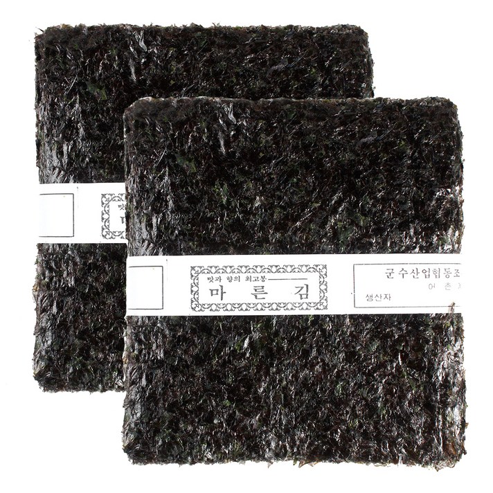 해담은 남해 파래김 100p, 400g, 2개
