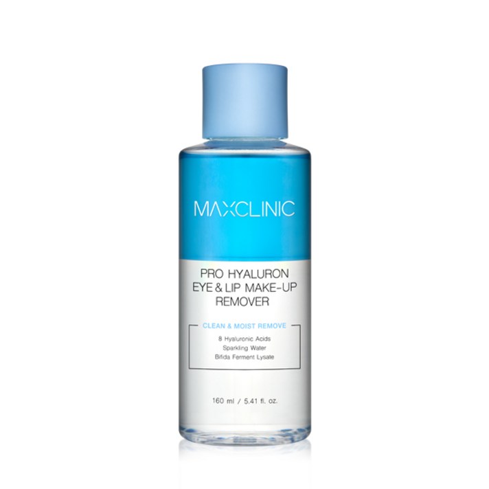 맥스클리닉 프로 히알루론 아이앤립 메이크업 리무버, 160ml, 1개