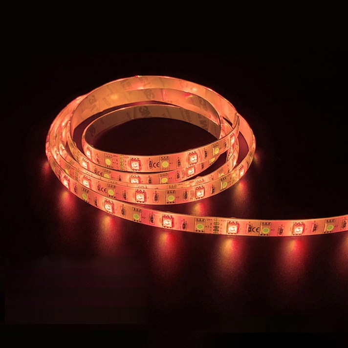 IoT팝 스마트 LED스트립 무드등 2m, 혼합색상