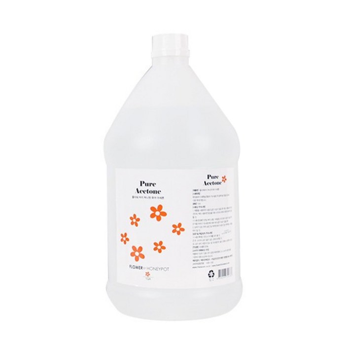 플라워바이허니팟 퓨어 아세톤, 3.7L, 1개