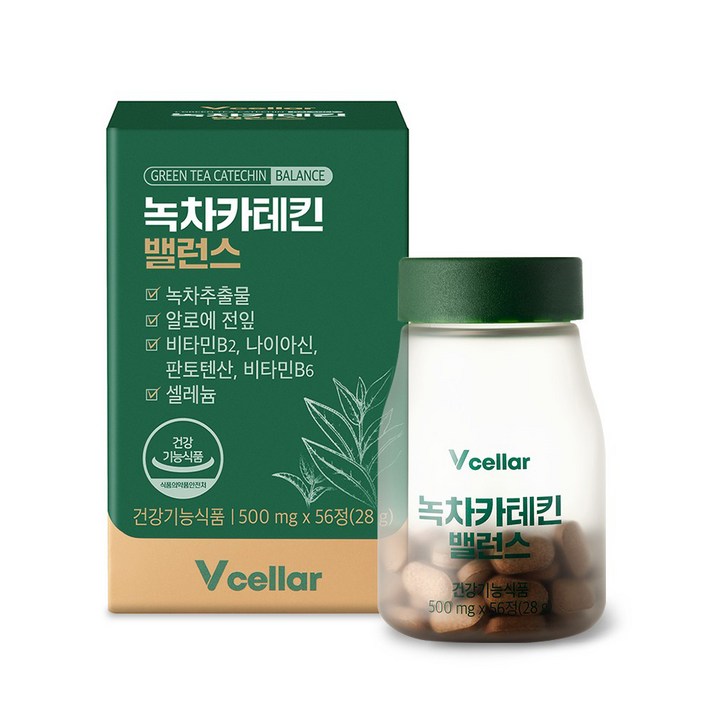 브이셀라 녹차카테킨 밸런스 28g, 1개