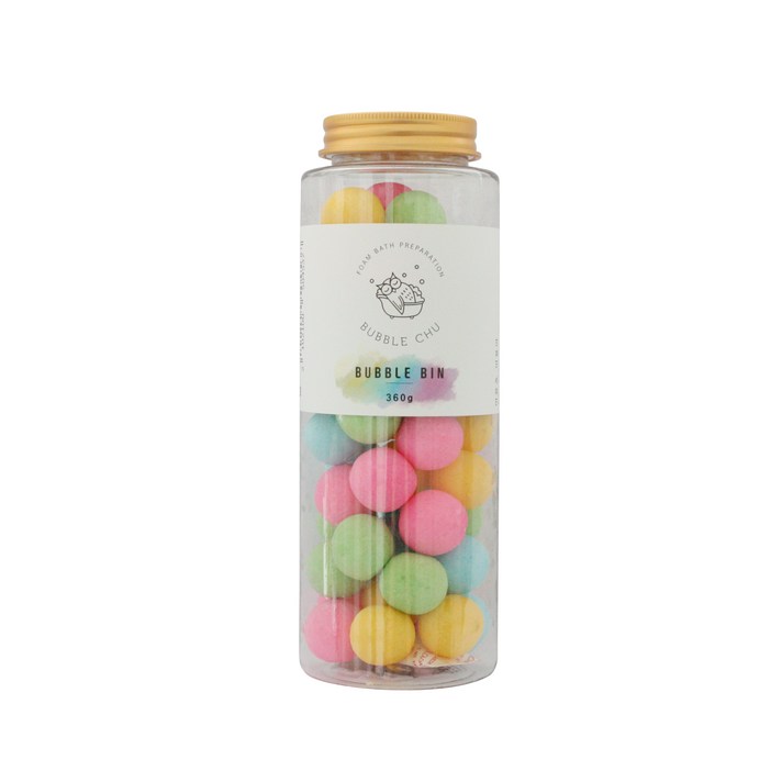 버블츄 버블빈 거품입욕제, 360g, 1개