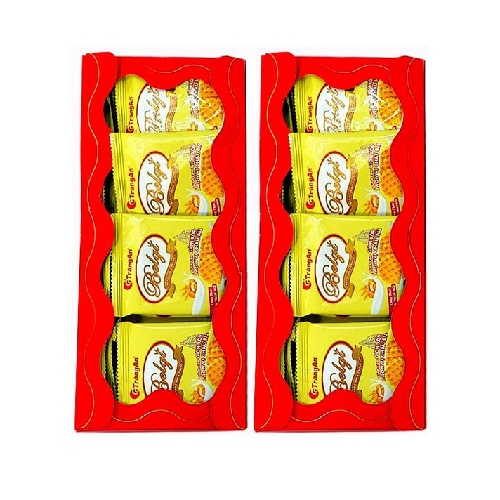 벨기 에그 버터 와플, 350g, 2개