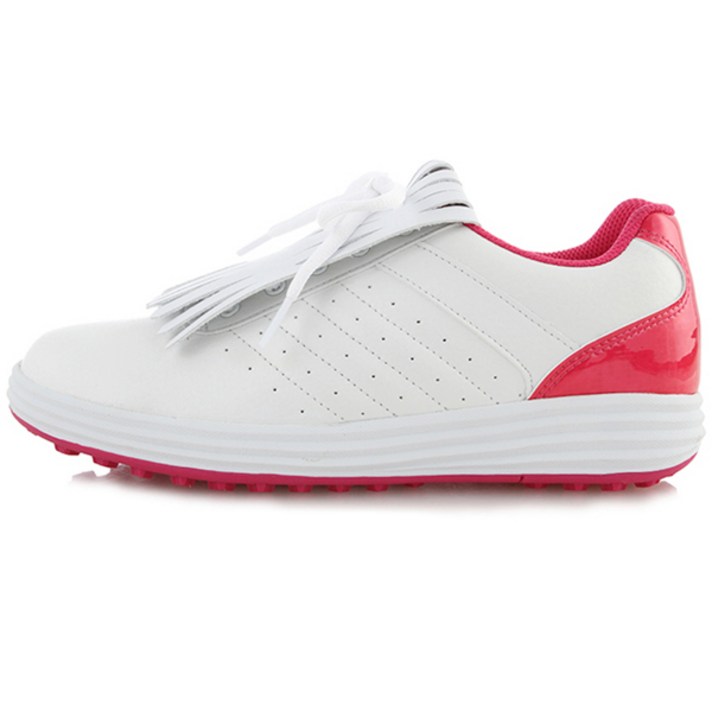 플루마 여성용 배색 스파이크리스 골프화 LGF1414