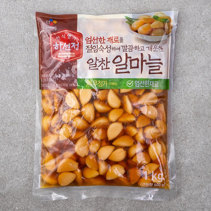 CJ제일제당 하선정 알마늘, 1kg, 1개