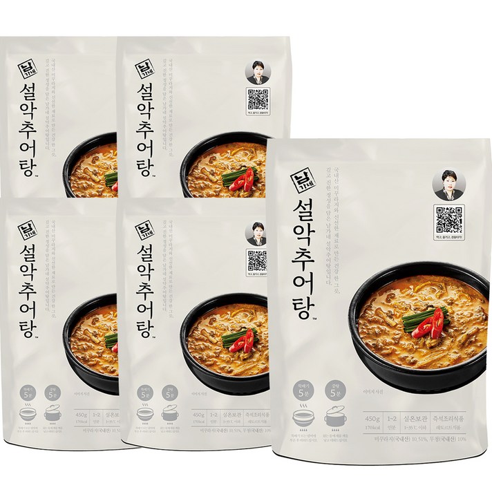 남가네설악추어탕, 450g, 5개