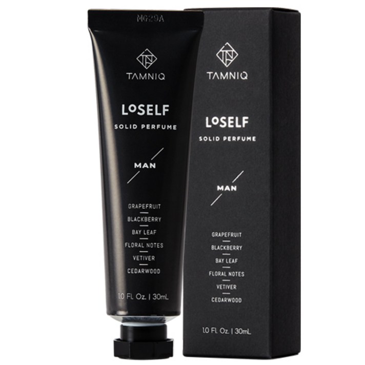 탐니크 바르는 고체향수 우디향 솔리드퍼퓸 맨, 30ml, 1개