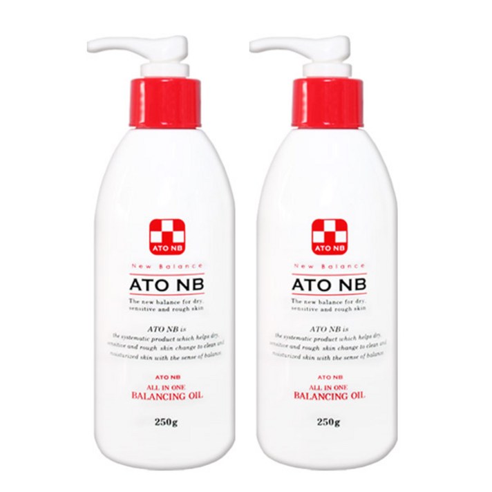 아토엔비 유아 올인원 밸런싱오일, 250ml, 2개