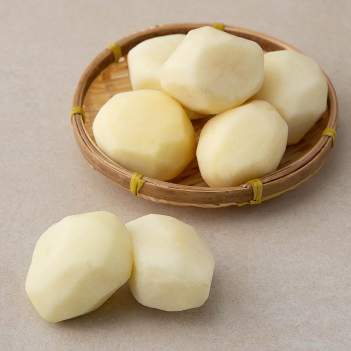 친환경 인증 국내산 깐 햇감자, 500g, 1봉