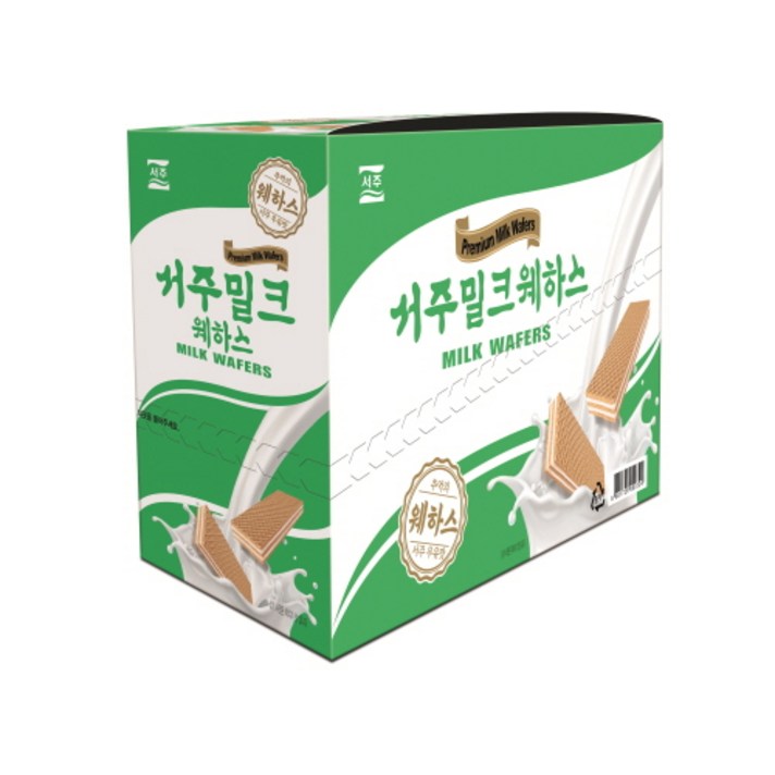 서주 밀크웨하스, 63g, 8개