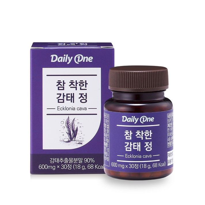 데일리원 참 착함 감태 정 18g, 30정, 1개