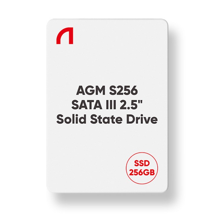 앱코 AGM S256 SATA3 SSD 화이트 100 x 70 x 7 mm, ABKOAGMS256G, 256GB