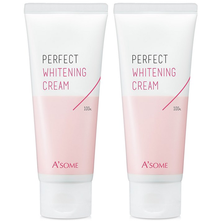 ASOME 퍼펙트 화이트닝 크림 100ml, 2개