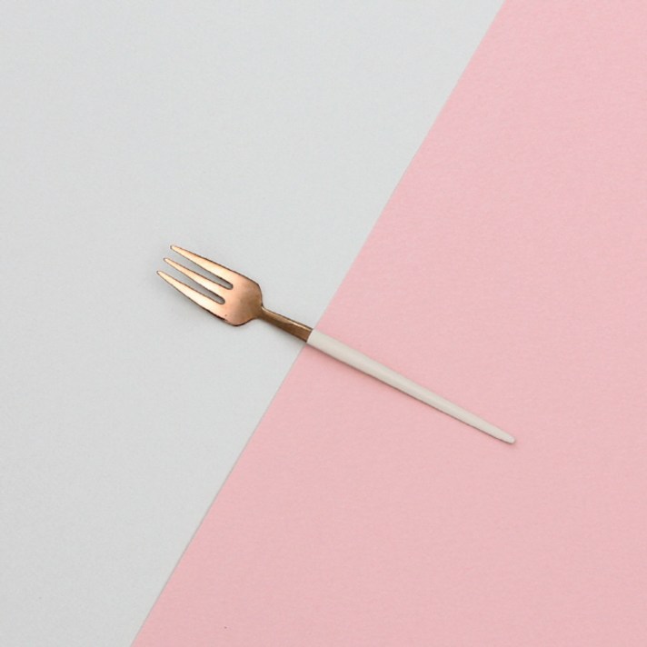 쓰임 마리벨 티포크, 크림화이트, 4개