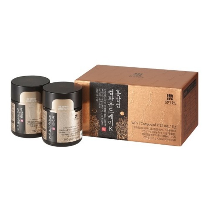 참다한 홍삼정 컴파운드케이K 2p, 200g, 1개