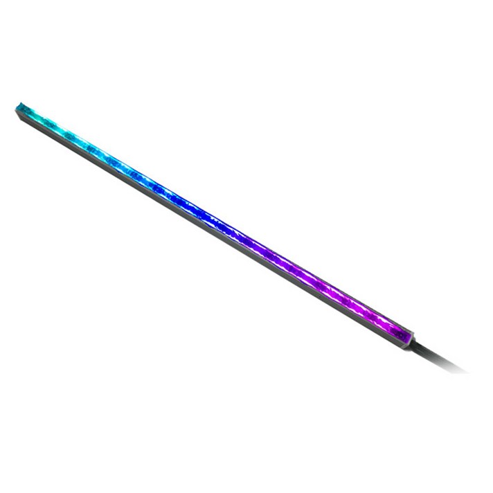 Retemporel RGB LED 라이트 바 5V 컴퓨터 케이스 다이아몬드 렌즈 PC 섀시 데스크탑 스트립, 1개