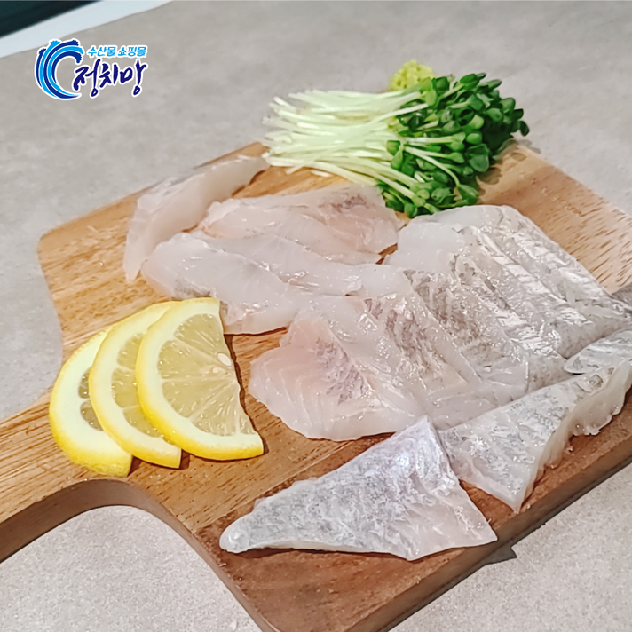 우럭 (600g) 우럭회 우럭필렛 국내산 통영우럭 활어회 숙성회 당일작업발송, 우럭슬라이스(600g)