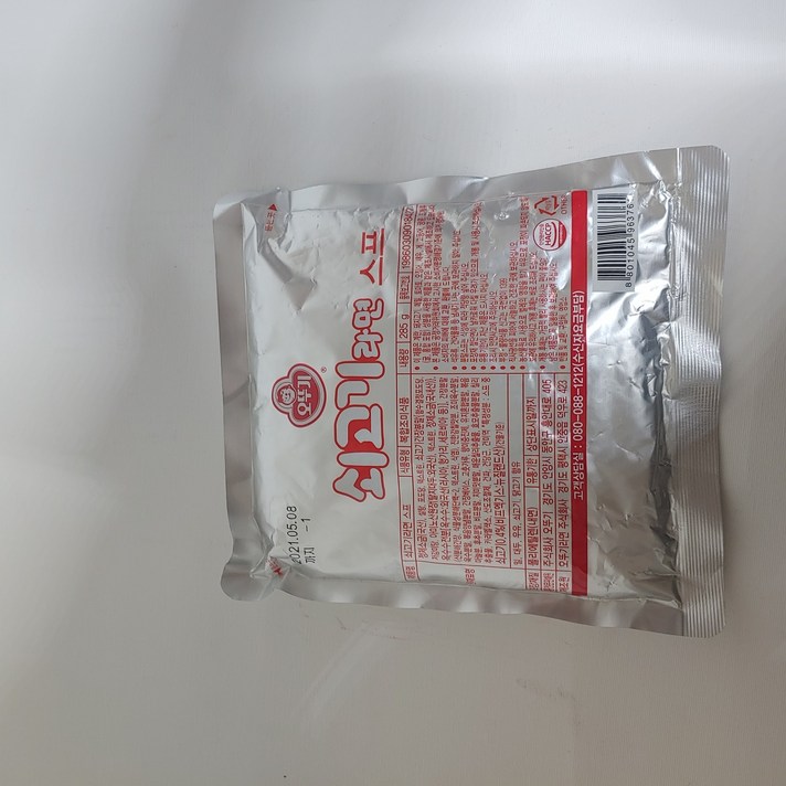 오무행 짬뽕다시 500g 1개 소스 짬뽕 만들기 국물 육수 업소용 식자재, 쇠고기 라면스프 (오뚜기 285g), 285g