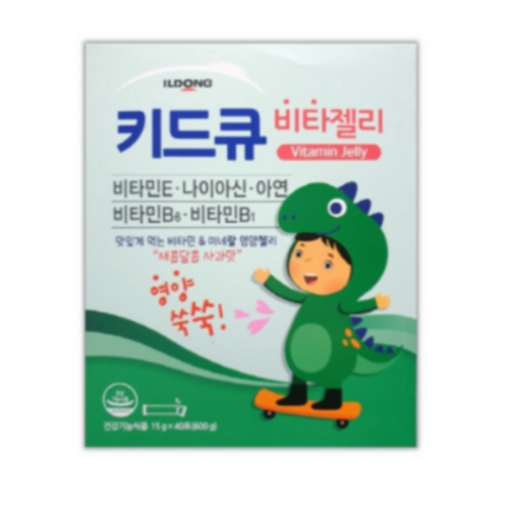 키드큐 비타젤리 어린이 종합영양제, 15g, 40포