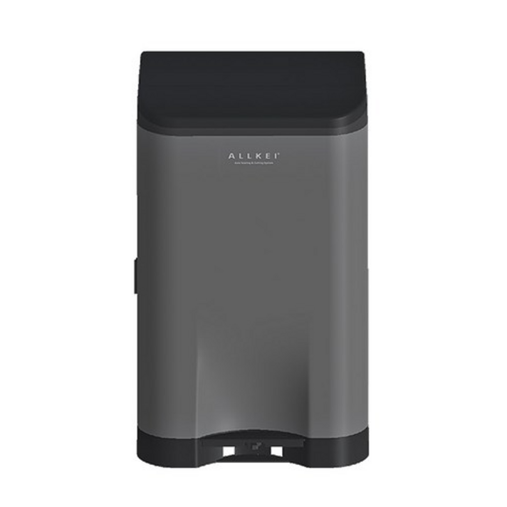 올케이 휴지통 29L, 블랙, 1개