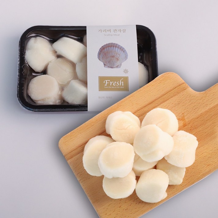 세웅 자연산 가리비 관자살 300g (냉동), 가리비 관자살 300g 1팩