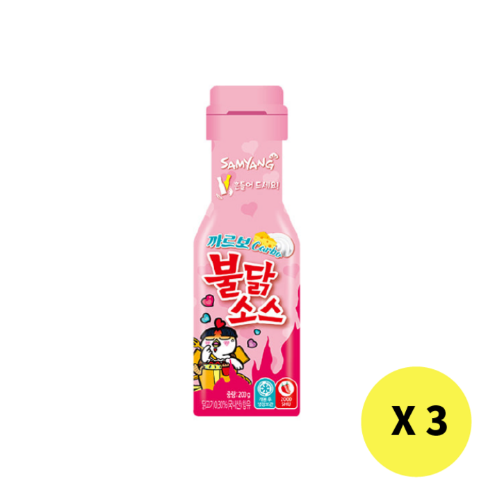 삼양식품 삼양 까르보불닭소스 200g x 3개