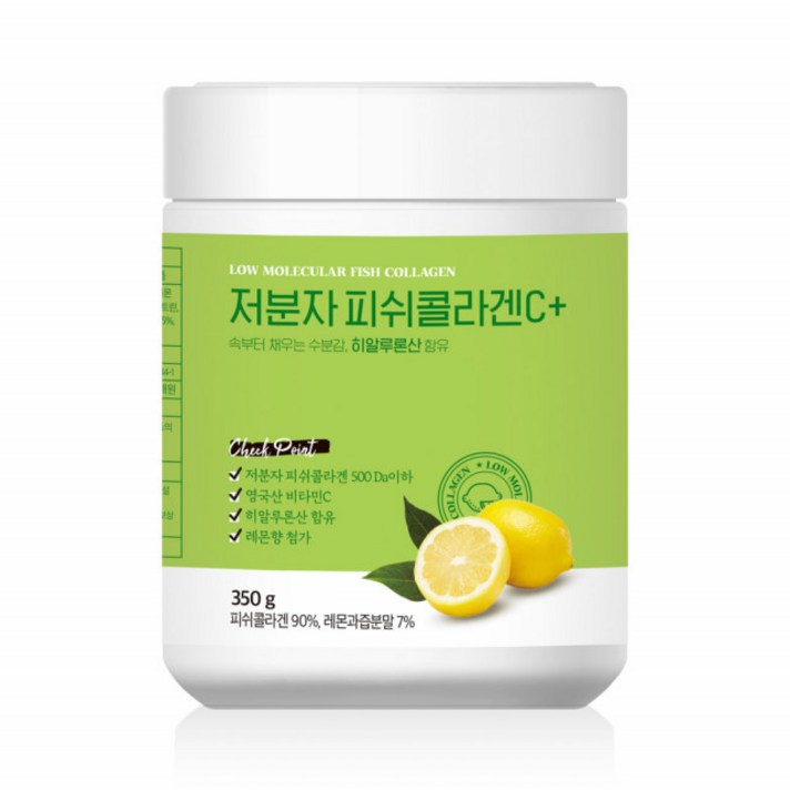 참좋은데이 뷰티푸드 피부에좋은음식 히알루론산 엘라스틴 저분자피쉬콜라겐C 350g 1병