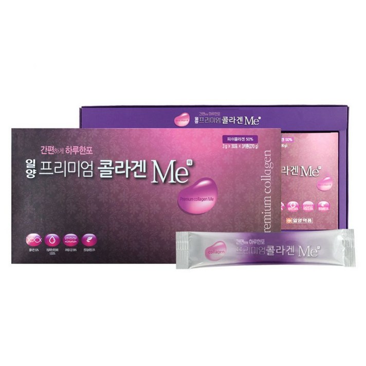 일양약품 프리미엄콜라겐 콜라겐비타민C COLLAGEN 일양콜라겐 어류콜라겐 콜라겐추출물 슈퍼콜라겐 콜라겐비타민 뷰티푸드피쉬콜라겐 히알루론산콜라겐 히알루론산, 90스틱, 3g