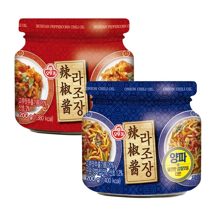 오뚜기 라조장 X 2개 (택 1/산초/양파), 01. 라조장 산초 1개 + 양파 1개
