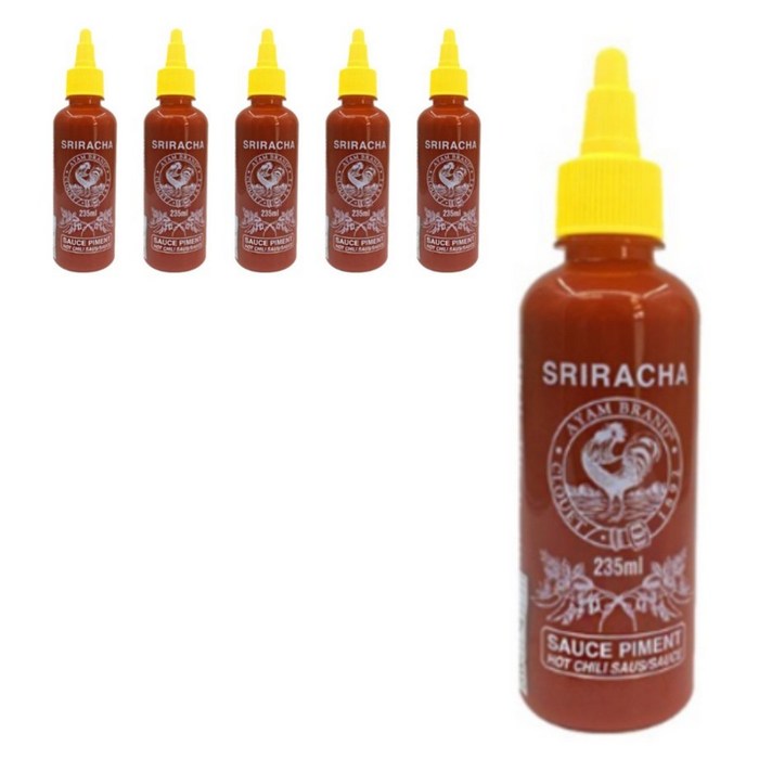 아얌 스리라차 소스, 235ml, 6개입