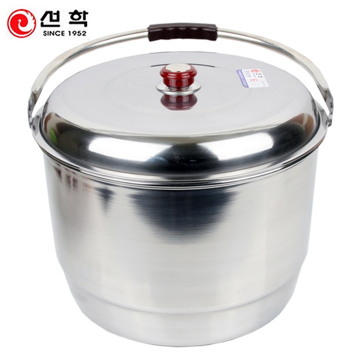 선학 국산 스테인레스27종 들통 곰솥 찜솥 찜기 빨래솥, 25L