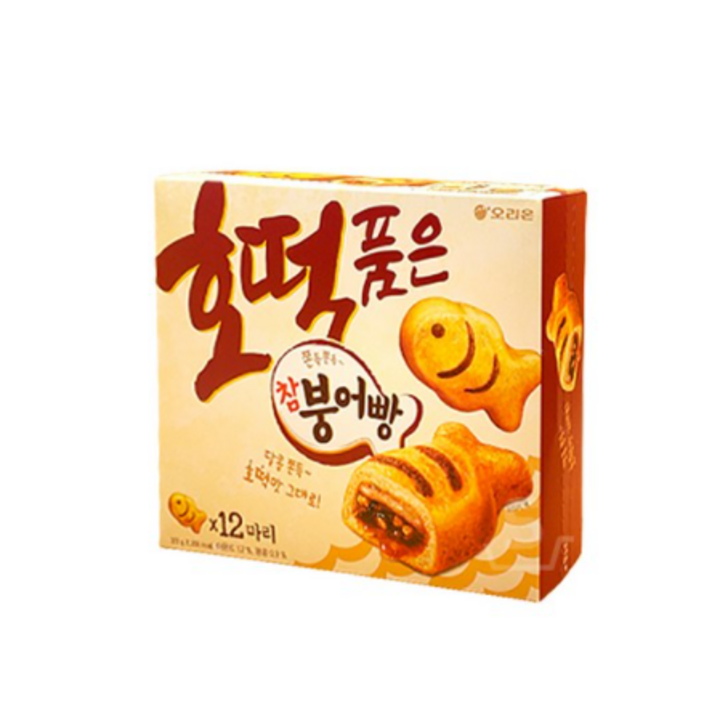 오리온 호떡품은 참붕어빵 12입 2개 / 신상과자