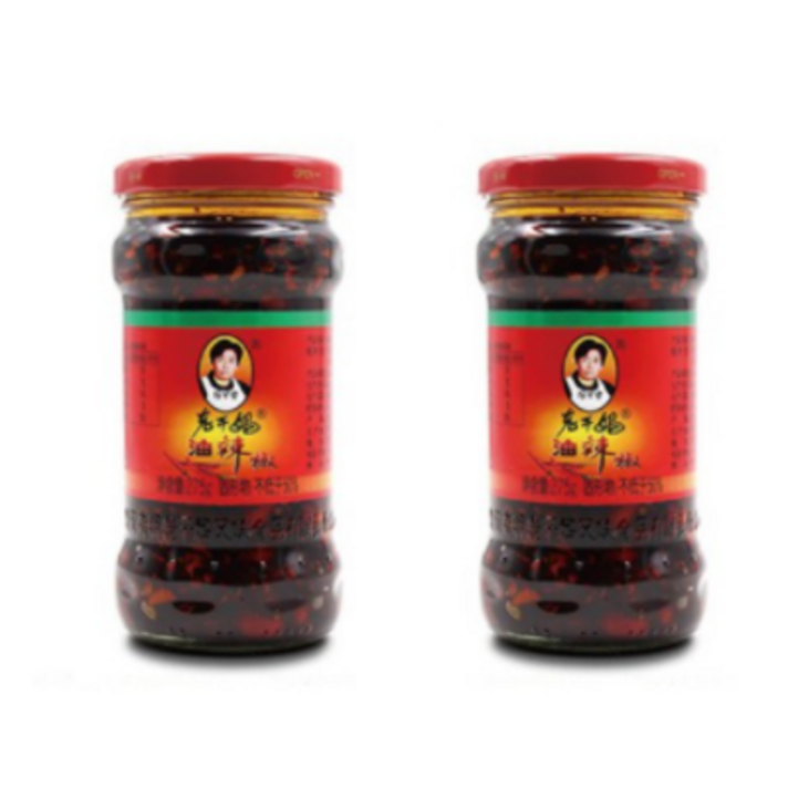 라오깐마 라조장 고추소스, 275g, 6개입