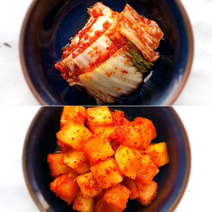 반찬댁 정갈한 포기김치 3kg+깍두기 1kg