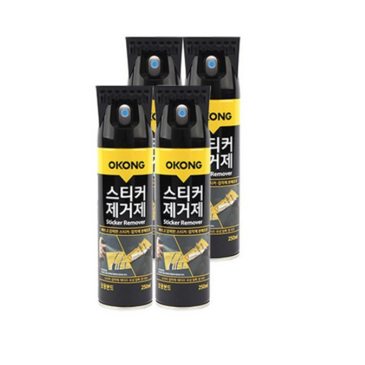 오공 스티커 제거제 250ml, 5개