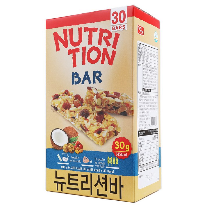 식사대용 엄마사랑 뉴트리션바 30g 30개입, 30개