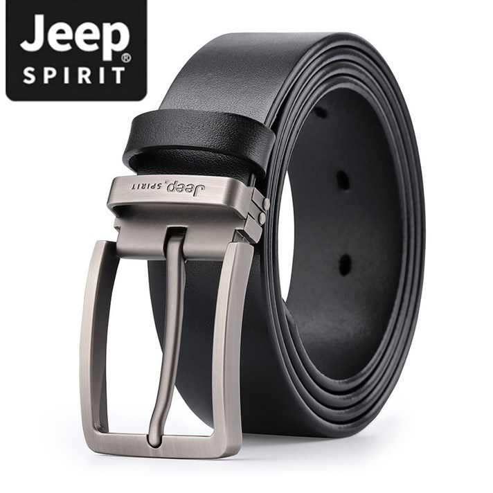 JEEPSPIRIT 남성용 가죽 자동 버클 벨트 OM18CD996BT0434