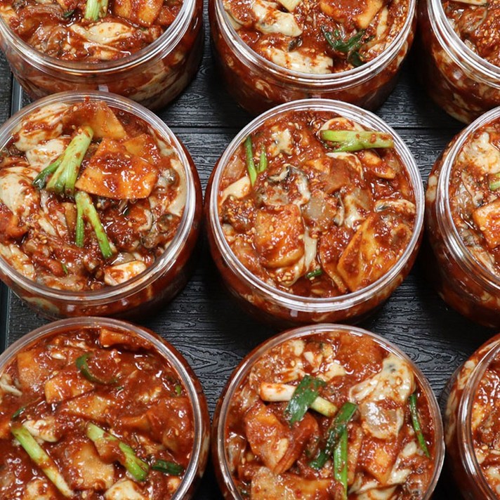 통영 생굴 양념무침 500g+500g(2통)