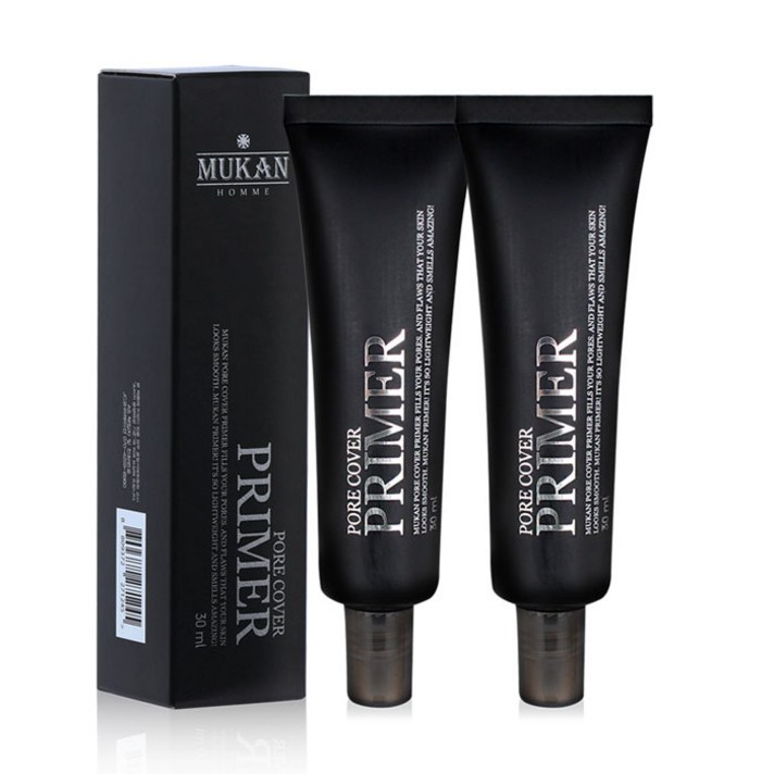 무칸 옴므 포어 커버 프라이머 30ml, 2개