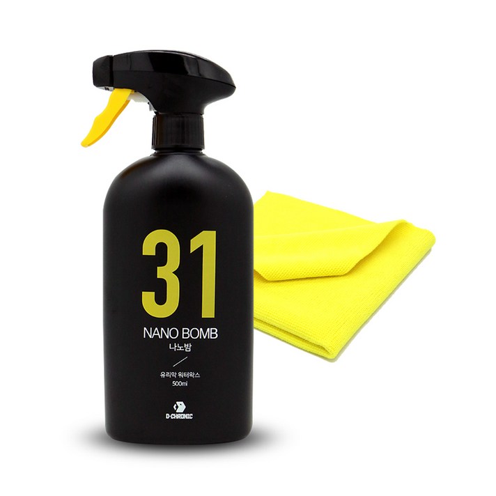 디크로닉 나노밤 500ml 자동차 왁스 차량용 광택제 퀵디테일러 유리막 코팅제 관리제 차왁스, A-1 디크로닉 나노밤 왁스 500 + 타월
