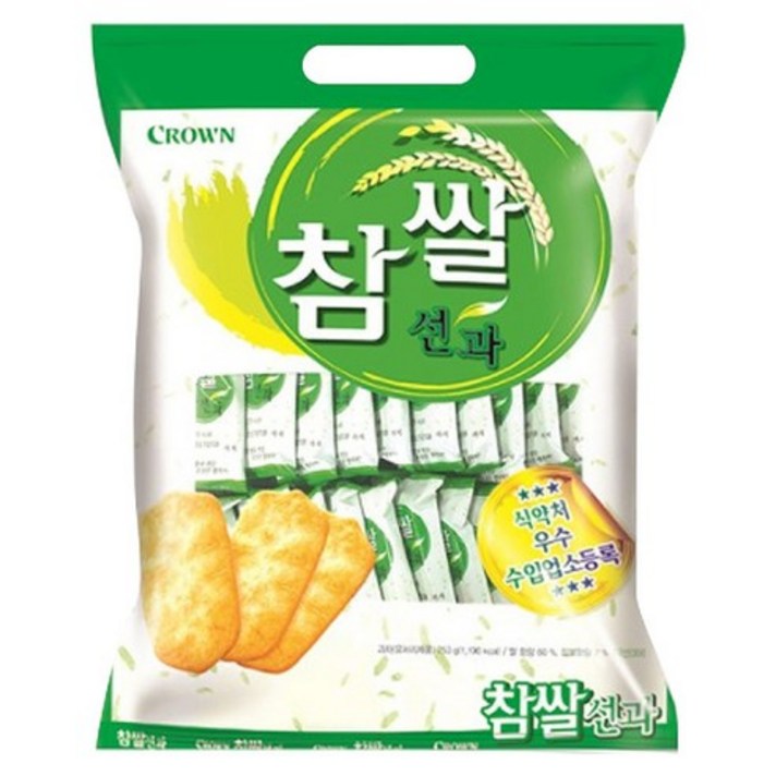 크라운 참쌀선과 253g 쌀과자 묶음행사+사은품, 2개